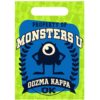 Monsters University Favor Bags 8CT