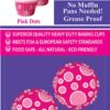 Pink Dots Mini Cupcake Cups 60Pc