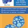 Blue Dots Mini Cupcake Cups 60Pc