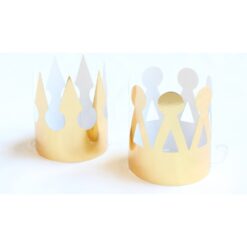 Party Crowns, 2 Styles, Set of 6