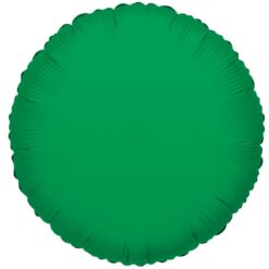 18" RND Green Foil Balloon