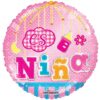 18&Quot; Rnd Es Una Nina W/Toys Bln