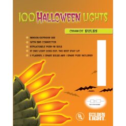 String Lights Orange 100CT