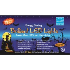 LED String Lights C6, Orange 35CT