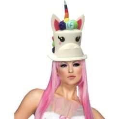 Funky Fresh Unicorn Hat 16x12x4