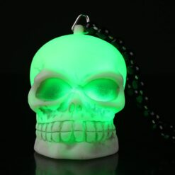 Skeleton Necklace Lighted