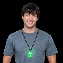 Skeleton Necklace Lighted
