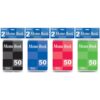Memo Book 4" X 6" Top Spiral 50SHT Astd Colors 2 Pack