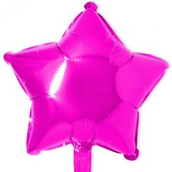 18" STR Shiny Hot Pink Foil Balloon