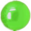 18&Quot; Rnd Shiny Green Foil Balloon