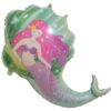 34" SHP Shell Mermaid Balloon 1 34&Quot; Shp Shell Mermaid Balloon