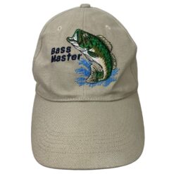 Bass Master Tan Baseball Hat