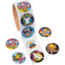 "He Lives!" Roll Stickers (100PC)