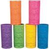 Tiki Luau Astd Plastic Cup 7" 24oz Ea