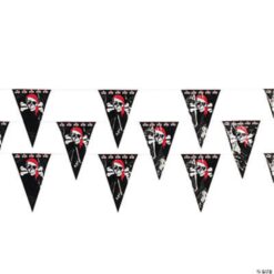 Pirate Pennants Plastic 100Ft