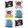 Pirate Tattoos Temporary 36Ct
