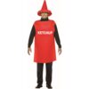 Ketchup Adult Costume One Size 1 Ketchup Adult Costume One Size