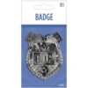 Police Badge Silver Plastic w/Pin 1 Police Badge Silver Plastic W/Pin