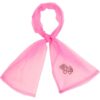 1950s Lightweight Sparkly Vintage Neck Scarf, Pink Music Notes, One Size 1 1950S Lightweight Sparkly Vintage Neck Scarf, Pink Music Notes, One Size