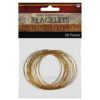 Gold Bangle Bracelets 30Ct