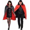 Cape Black/Red Collared Reversible Adult