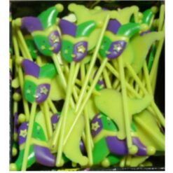 Mardi Gras Plastic Picks