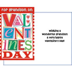 GC For Grandson On Valentines Day