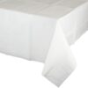 White Tablecover 54X108 PPR/Poly 2 White Tablecover 54X108 Ppr/Poly