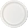 White Plate Paper 9" 24CT 1 White Plate Paper 9&Quot; 24Ct
