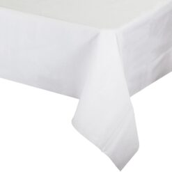 White Tablecover Textured Paper 50x108