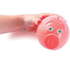 Pig Bank Neon Astd Colors 1Pc
