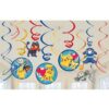 Pokemon Hanging Swirl Decor 12PCS