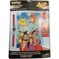 Pokemon Birthday Scene Setters W/ Props