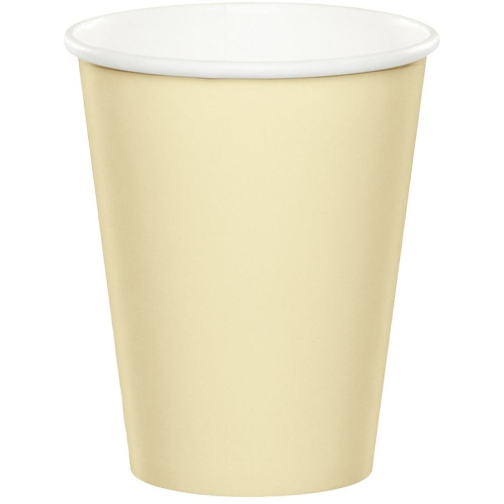 Ivory Cups Paper 9oz 24CT 3 Ivory Cups Paper 9Oz 24Ct