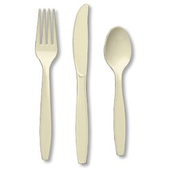 Ivory Cutlery Astd 24CT