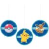 Pokeman Hanging Honeycomb Decorations 3CT 2 Pokeman Hanging Honeycomb Decorations 3Ct