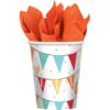 Barnyard Birthday Cups Hot/Cold 9Oz 8Ct