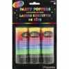 Confetti Party Poppers 3CT 2 Confetti Party Poppers 3Ct