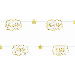 Twinkle Twinkle Little Star Paper Garland 7FT