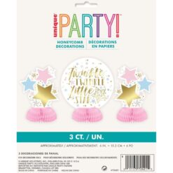 Baby Shower Honeycomb Table Decor ~6 3PCS
