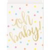Oh Baby Gold Paper Goodie Bags 8Ct