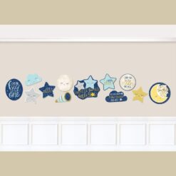 Twinkle Twinkle Little Star Baby Bpy Shower Cutouts 12PCS