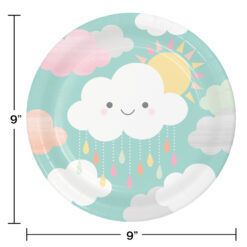 Sunshine Baby, Baby Shower Plates 9" 8CT