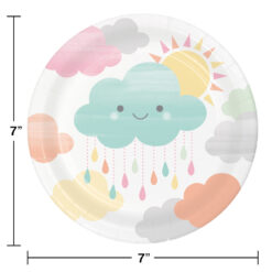 Sunshine Baby, Baby Shower Plates 7" 8CT