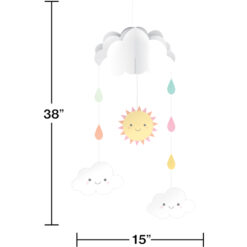 Sunshine Baby Shower Hanging Cutouts