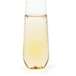 Champagne Stemless Clear Plastic Glass 9oz 4CT 7 Champagne Stemless Clear Plastic Glass 9Oz 4Ct