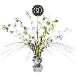 Sparkling Celebration 30th Birthday Centerpiece 18"