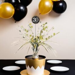 Sparkling Celebration 30th Birthday Centerpiece 18" 9 Sparkling Celebration 30Th Birthday Centerpiece 18&Quot;