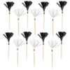 Sparkling Celebration Fringe Hors D'Oeuvre Picks Black/White 24CT 2 Sparkling Celebration Fringe Hors D'Oeuvre Picks Black/White 24Ct