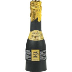 Sparkling Celebration Confetti Popper Mini Champagne Bottle 6.25"